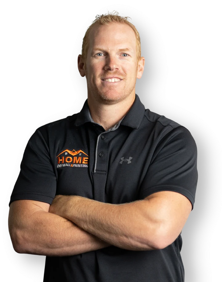 Branden Berchem, owner of Home Drywall & Painting