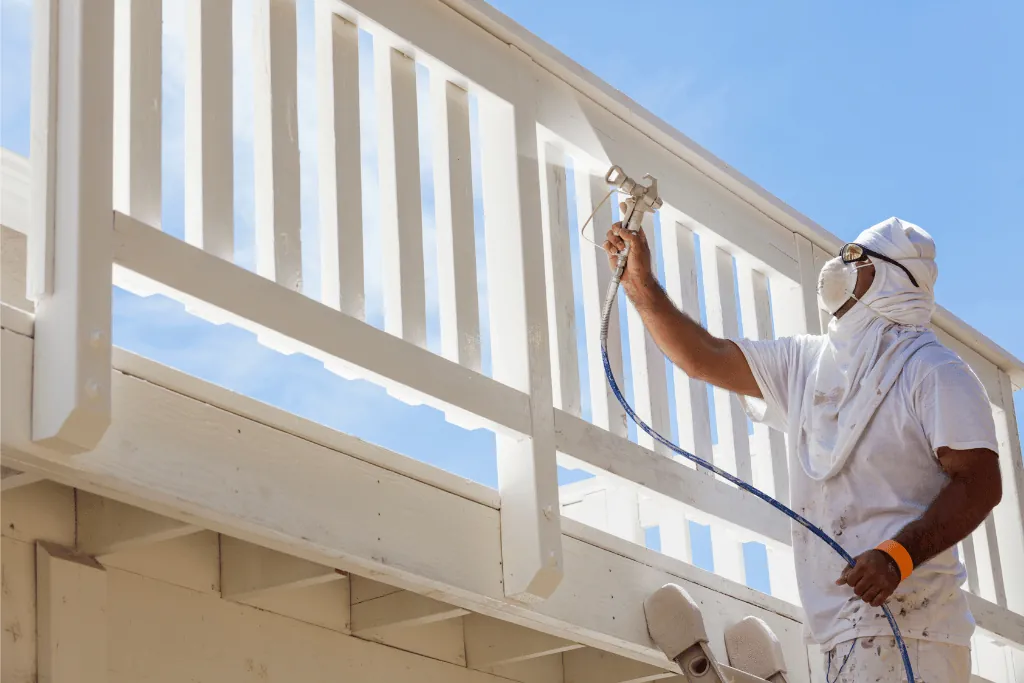 Railing refinish — Painting Services