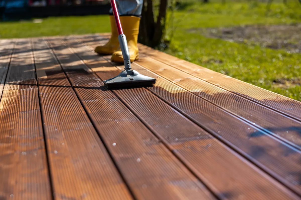 Deck staining and sealing — Painting Services